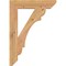 Ekena Millwork Olympic Slat Smooth Bracket, Western Red Cedar, 3 1/2"W x 20"D x 28"H BKT04X20X28OLY06SWR - alternate 2